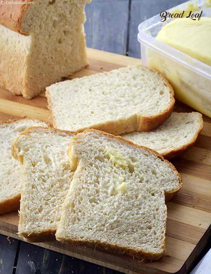 व्हाइट ब्रेड रेसिपी | घर का बना सफेद ब्रेड | खमीर वाला व्हाइट ब्रेड | आसान व्हाइट ब्रेड