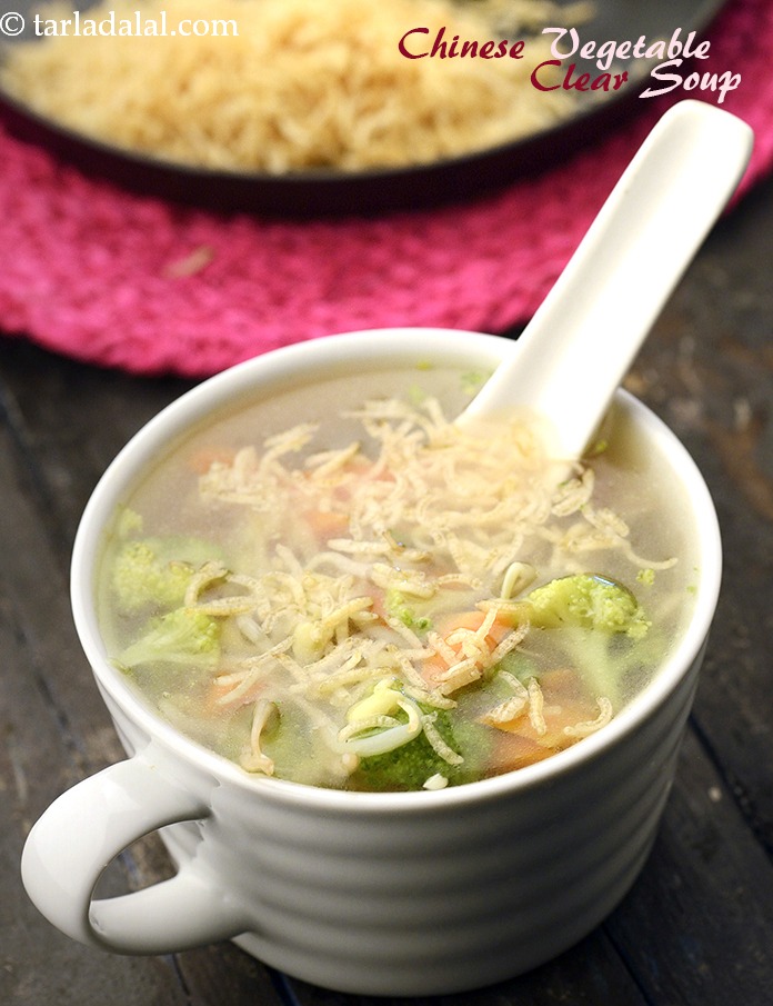 Chinese Vegetable Clear Soup recipe In Gujarati