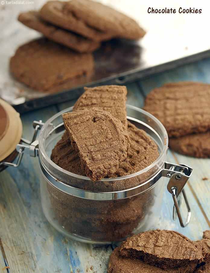 Chocolate Cookies, Homemade Chocolate Cookies recipe In Gujarati