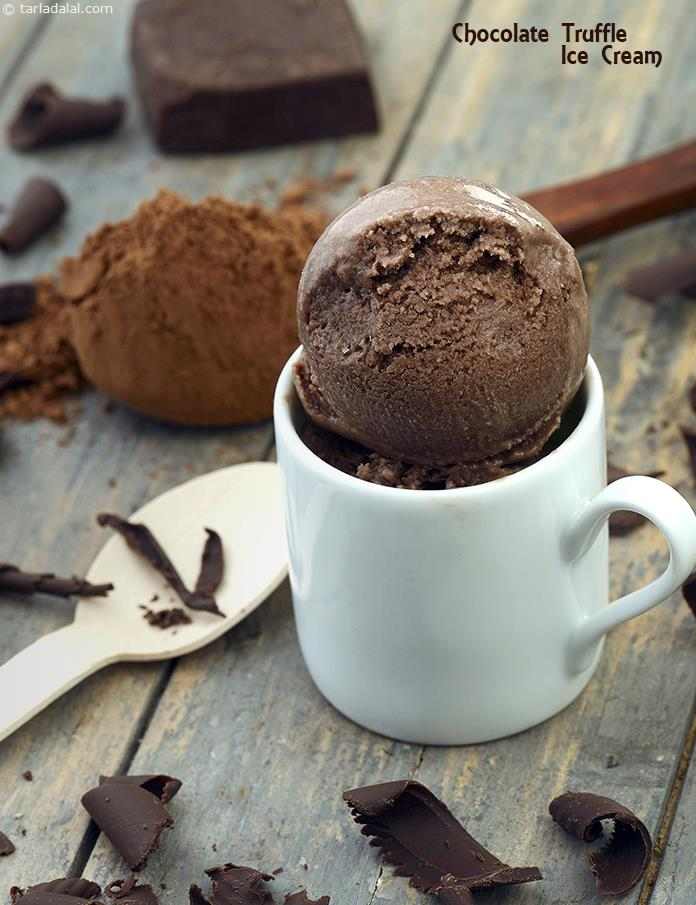 Chocolate Truffle Ice Cream recipe In Gujarati