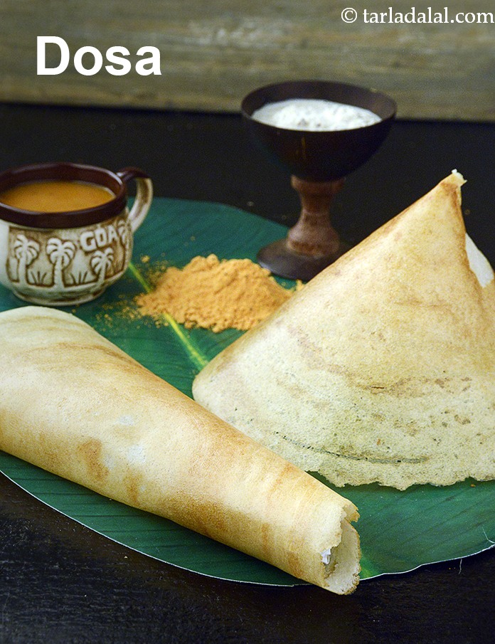 Dosa (  South Indian Recipe) In Gujarati