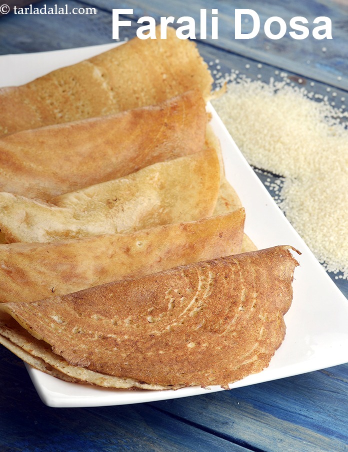 Farali Dosa, Faral Foods Recipe - How To Make Farali Dosa, Faral Foods In Gujarati