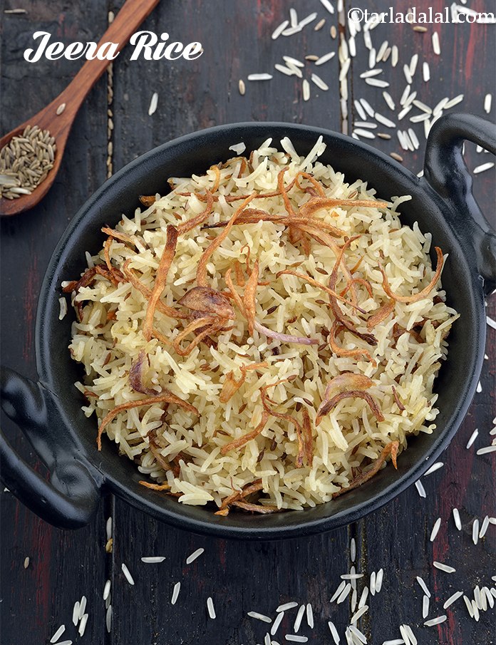 Jeera Rice, Quick Jeera Rice Recipe In Gujarati