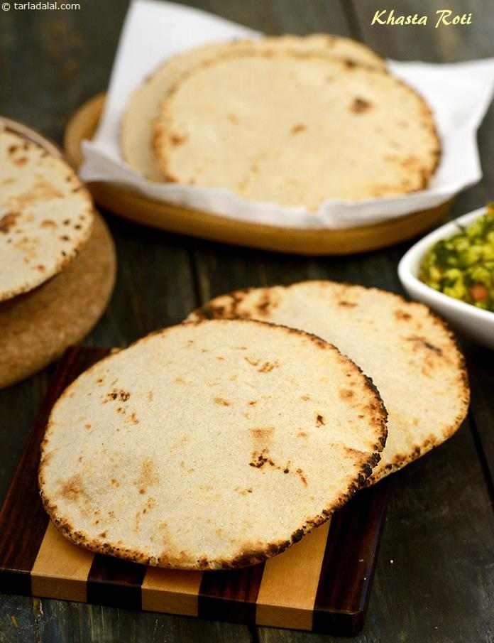 Khasta Roti recipe In Gujarati