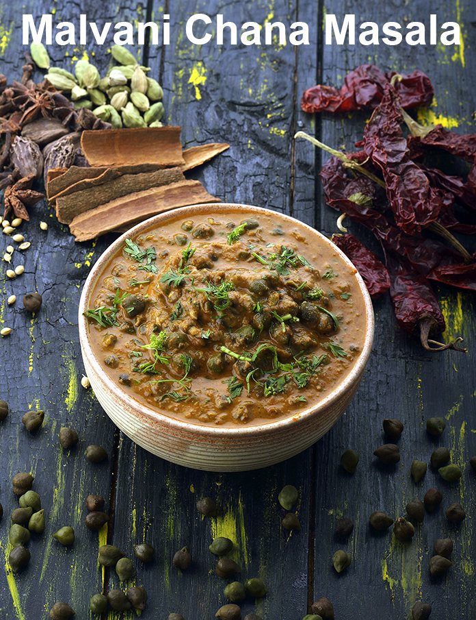 Malvani Chana Masala, Maharashtrian Chana Gravy recipe In Gujarati