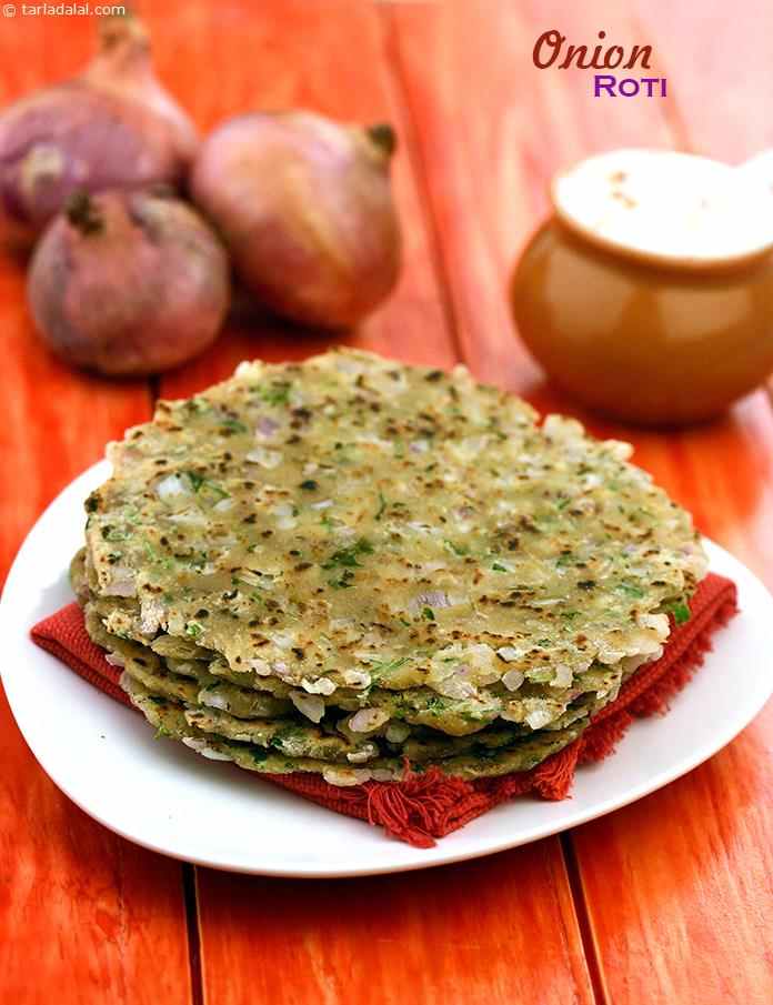Onion Roti recipe In Gujarati