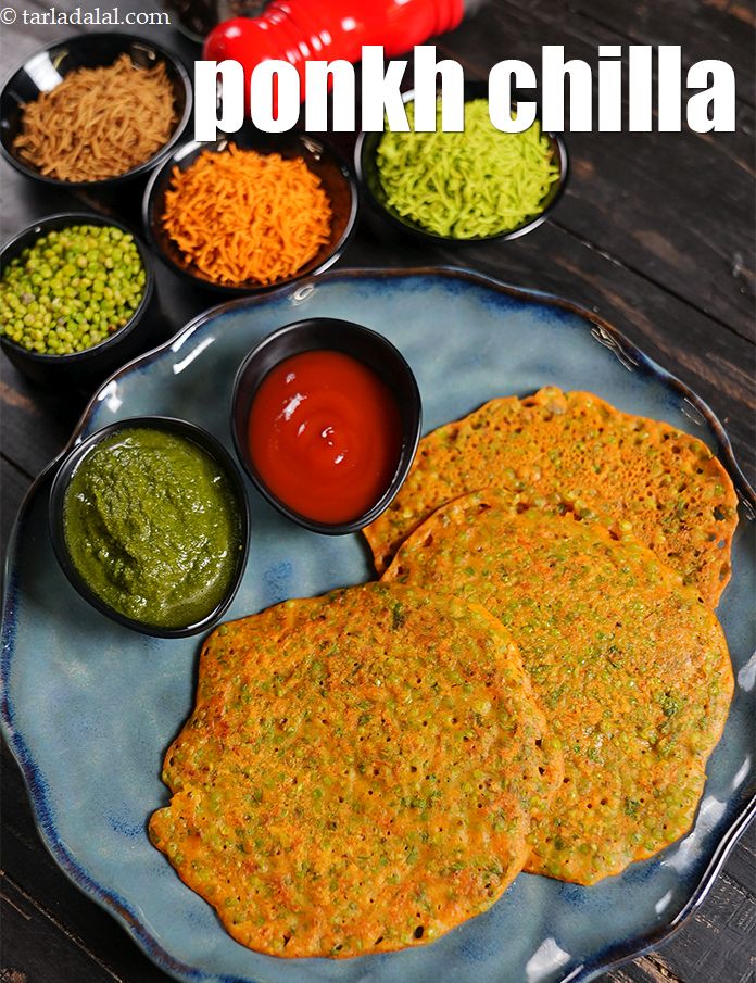 Ponkh Chilla, Healthy Hurda Pudla recipe In Gujarati