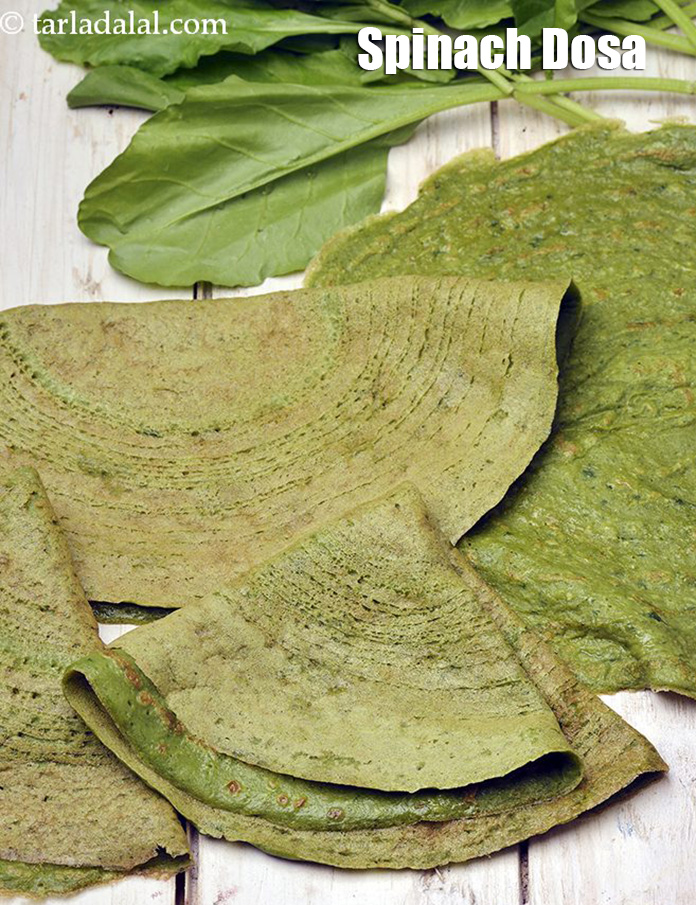Spinach Dosa recipe In Gujarati