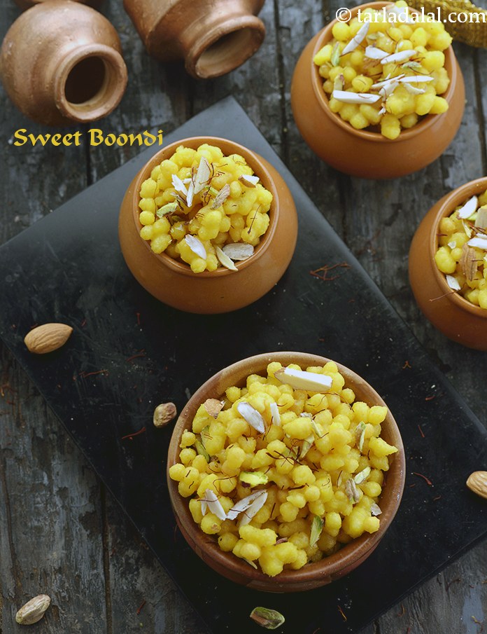 Sweet Boondi recipe In Gujarati