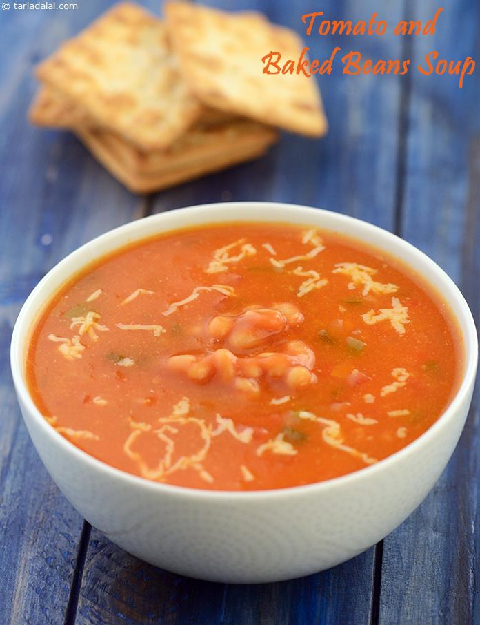 Tomato and Baked Beans Soup recipe In Gujarati