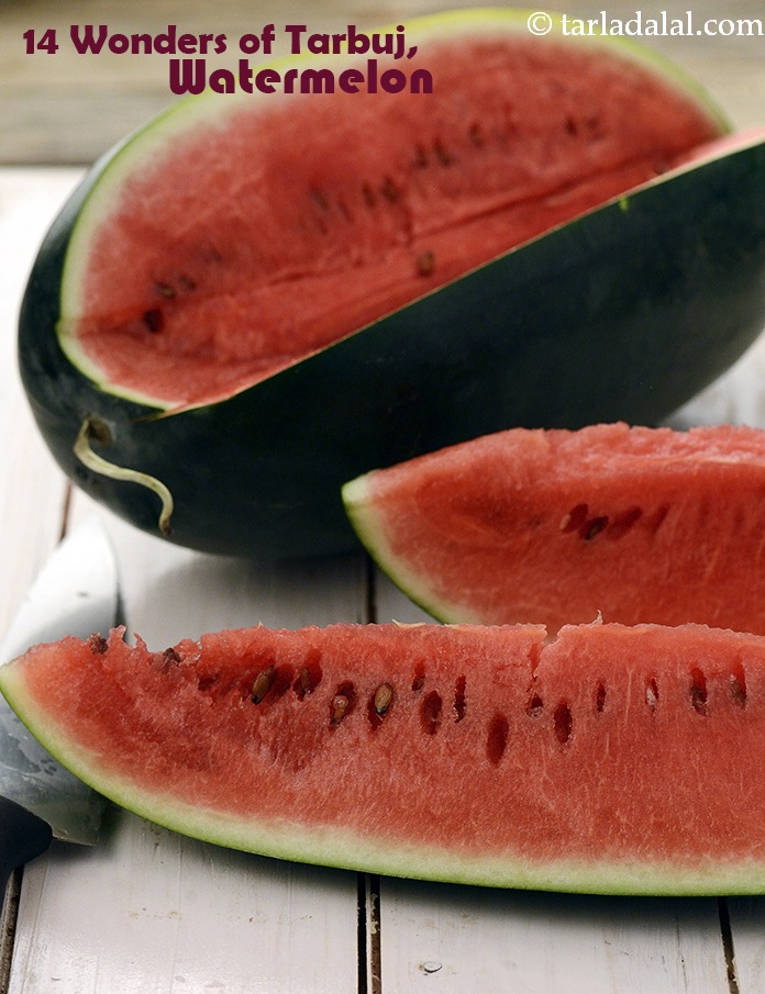 14 Benefits Of Tarbuj Watermelon Tarladalal Com