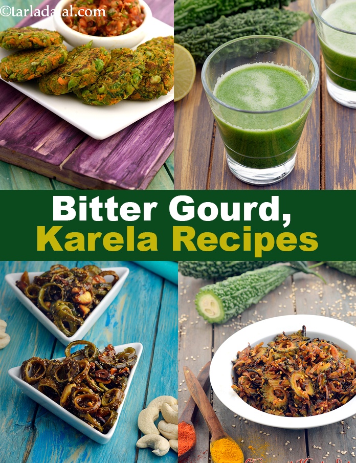 63 Bitter Gourd Recipes Karela Recipes Tarladalal Com