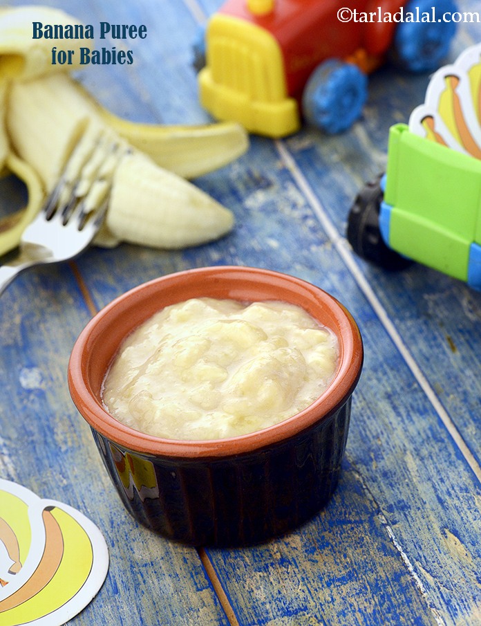 banana puree for 6 month old baby