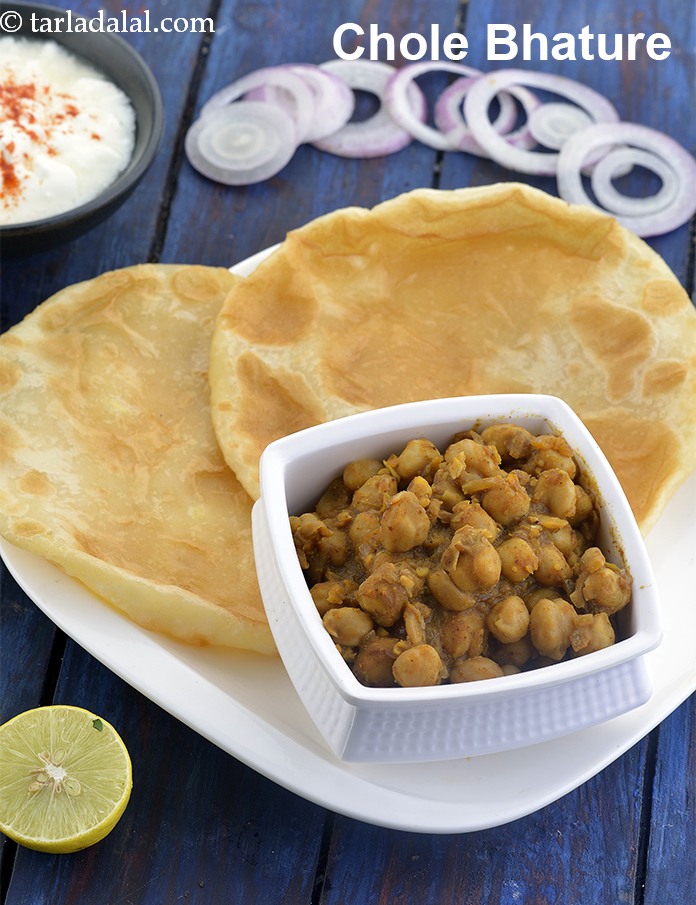 Chole Bhature recipe In Gujarati