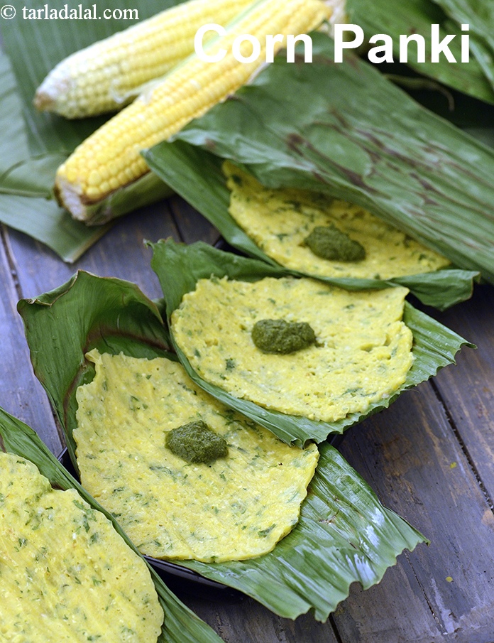 Corn Panki recipe In Gujarati