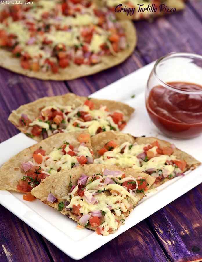 Featured image of post Easiest Way to Make Crispy Tortilla Pizza Recipe