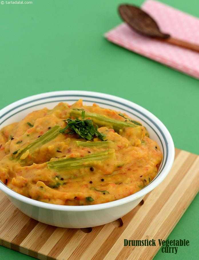 Drumstick Vegetable Curry recipe In Gujarati
