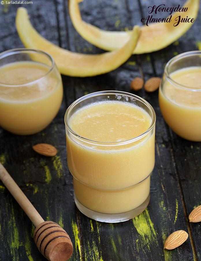 Honeydew Almond Juice Recipe