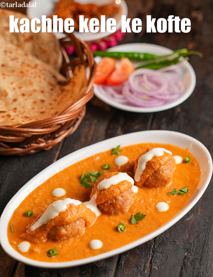 Kachhe Kele Ke Kofte recipe In Gujarati