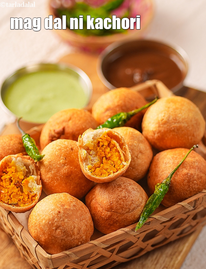 Mag Dal Ni Kachori ( Gujarati Recipe) In Gujarati