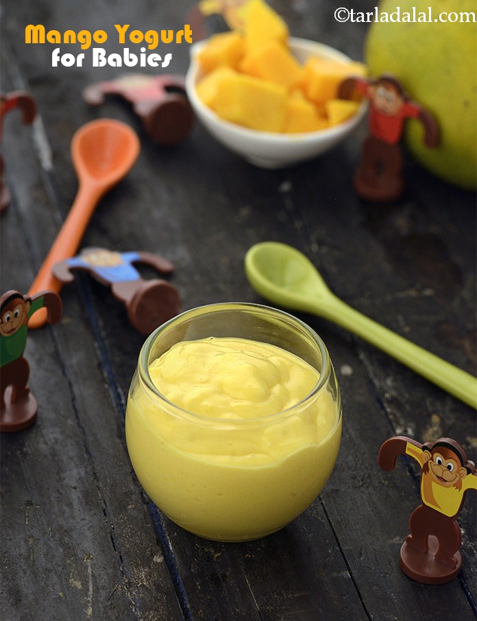 Mango Yoghurt Recipe For Babies And Toddler Tarla Dalal