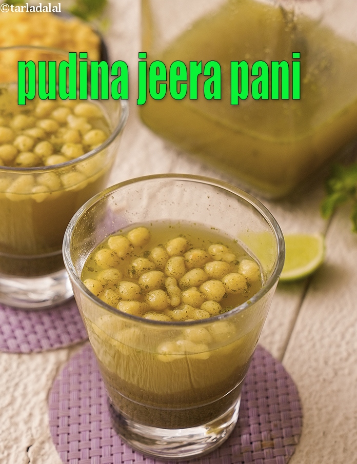 Pudina Jeera Pani, Punjabi Pudina Jeera Pani Recipe In Gujarati