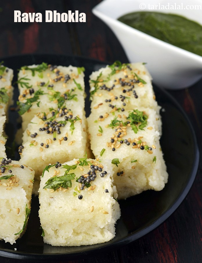 Rava Dhokla, Semolina Dhokla, Suji Dhokla recipe In Gujarati