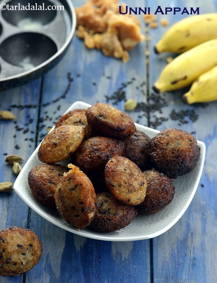 Unni Appam, Mini Sweet Appam recipe In Gujarati