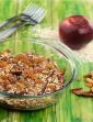 Healthy Apple Crumble, Indian Style Eggless Apple Crumble in Hindi