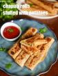 Chapati Rolls Stuffed with Spicy Potatoes