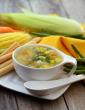 Sweet Corn and Vegetable Soup in Hindi
