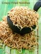 Crispy Fried Noodles, Chinese Fried Noodles in Gujarati