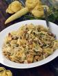 Fettuccine with Baby Corn and Walnuts