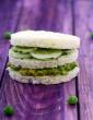 Green Pea and Cucumber Sandwich in Hindi