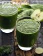Palak Kale and Apple Juice, Kale Spinach Apple Juice