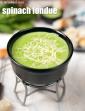 Spinach Fondue, Indian Spinach Cheese Fondue