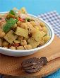 Sprouted Chana and Potato Salad